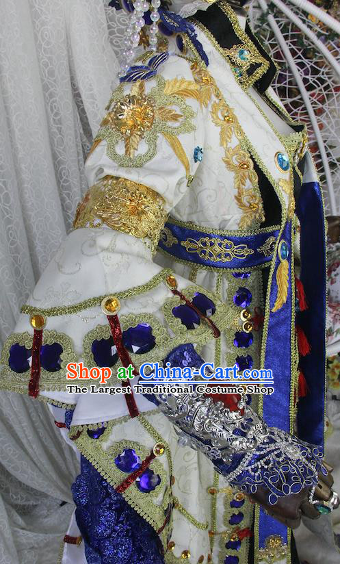 Custom Cosplay Queen Dress Halloween Fancy Ball Empress Garment Costume Baroque Court Woman Clothing