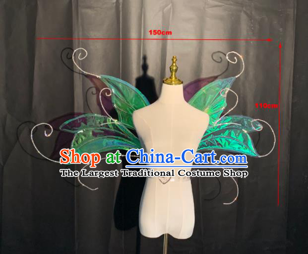 Custom Christmas Day Performance Wings Miami Stage Show Back Accessories Halloween Catwalks Angel Props