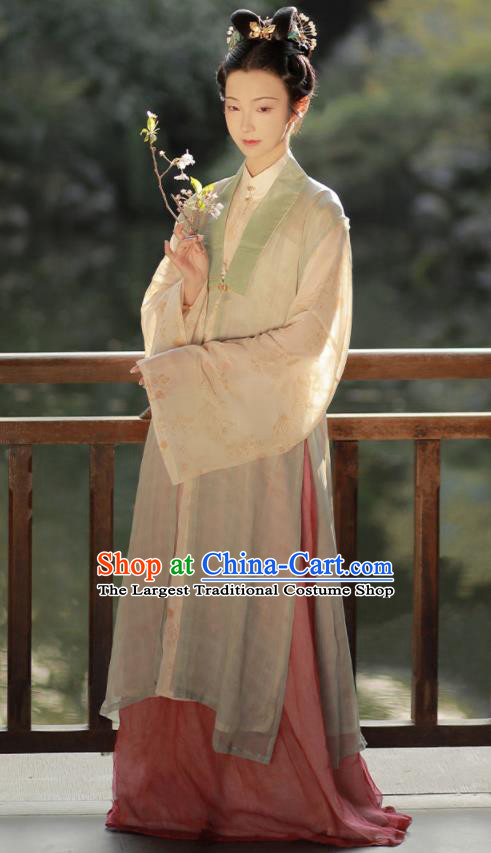 China Ancient Royal Countess Hanfu Dress Ming Dynasty Palace Woman Clothing Traditional Court Historical Garment Costumes Complete Set