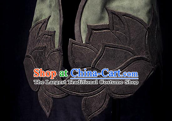 Custom Western Assassin Olive Green Suits Cosplay Knight Clothing Game Puppet Show Swordsman Garment Costumes