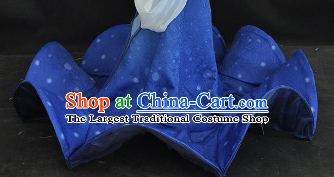 Top Cosplay Young Beauty Blue Dress Outfits Game Character Imperial Concubine Garment Costume Traditional Goddess Clothing