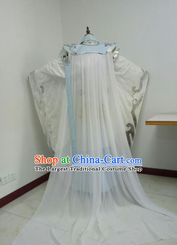 Chinese Traditional Cosplay Chivalrous Knight Clothing Puppet Show Yuan Wuxiang Garment Costumes Ancient Swordsman Uniforms
