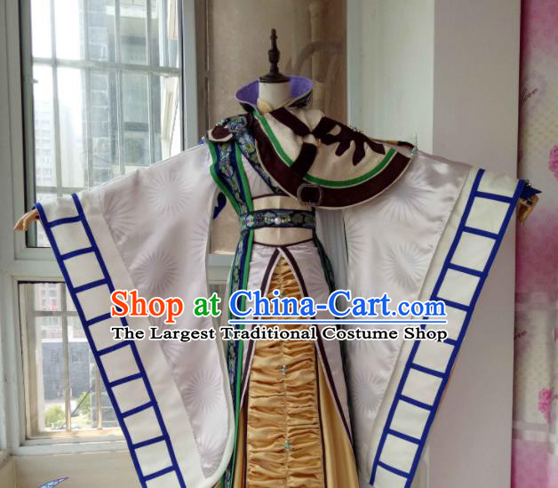 Chinese Ancient Royal Prince Uniforms Traditional Cosplay Swordsman Clothing Thunderbolt Fantasy Dan Heng Garment Costumes