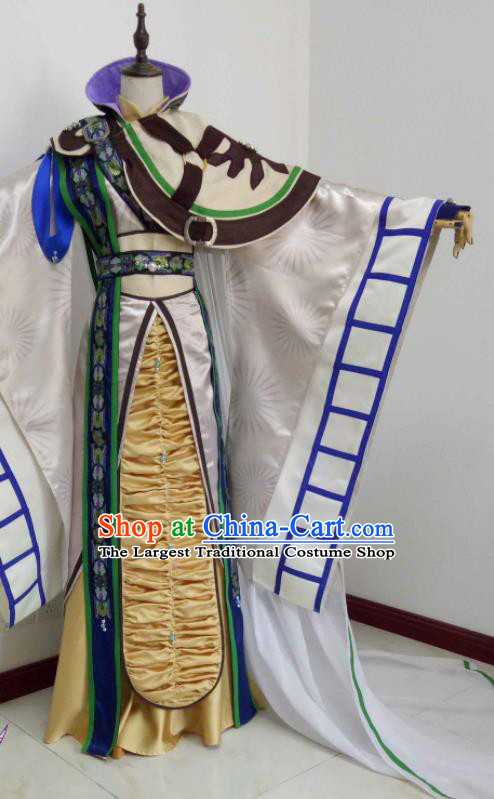 Chinese Ancient Royal Prince Uniforms Traditional Cosplay Swordsman Clothing Thunderbolt Fantasy Dan Heng Garment Costumes