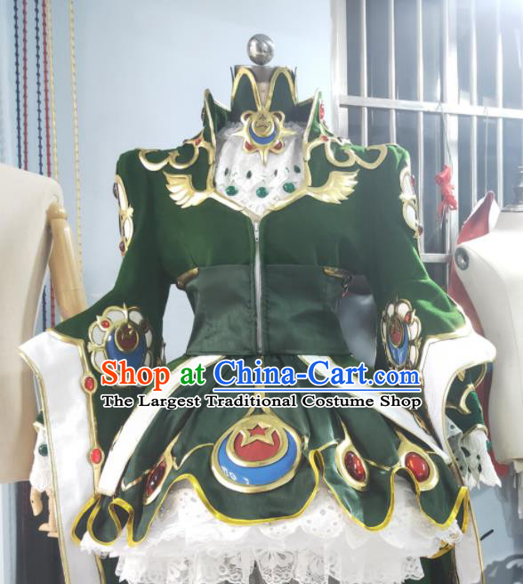 Top Cosplay Queen Dress Clothing Halloween Fancy Ball Garment Costume Cartoon Magic Angel Clothing