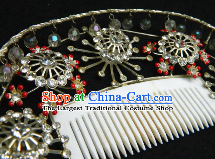 Japan Classical Hair Accessories Wedding Bride Headpieces Traditional Kimono Hairpins and Hair Comb Complete Set