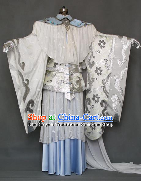 China Traditional Puppet Show Swordsman Nan Xiuzhen Uniforms Cosplay Young Shopkeeper Hanfu Clothing Ancient Chivalrous Male Garment Costumes