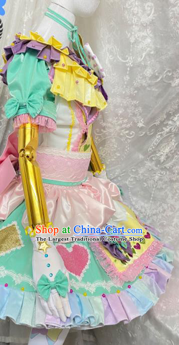 Top Christmas Performance Bunny Girl Garment Costume Cartoon Magic Girl Clothing Cosplay Angel Short Dress Outfits