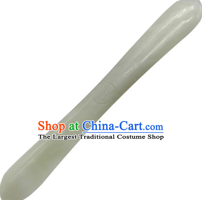 China Qing Dynasty Woman Hairpin Ancient Empress Jade Hair Stick Hair accessories