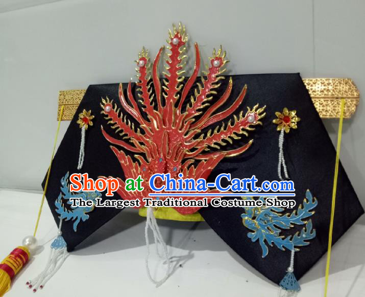 China TV Series My Fair Princess Phoenix Coronet Headpiece Ancient Empress Hair Accessories Traditional Qing Dynasty Headdress