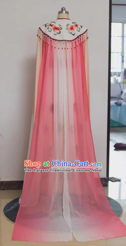 China Peking Opera Hua Tan Garment Costumes The Romance of West Chamber Cui Yingying Clothing Shaoxing Opera Noble Lady Dress