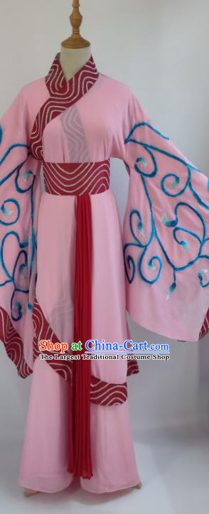 China Peking Opera Diva Costume Ancient Palace Princess Clothing Shaoxing Opera Wang Zhao Jun Pink Dress