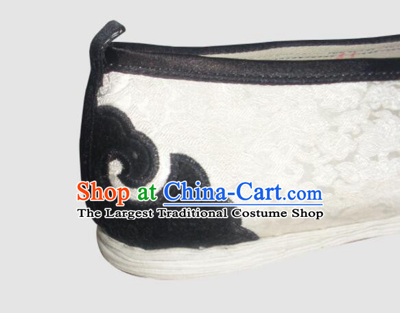 China Martial Arts Shoes Handmade Kung Fu Shoes Wong Fei Hung Tai Chi Shoes