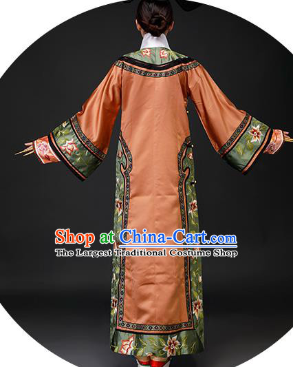 Chinese Qing Dynasty Court Garment Costumes Empress Dress Ancient Imperial Consort Clothing