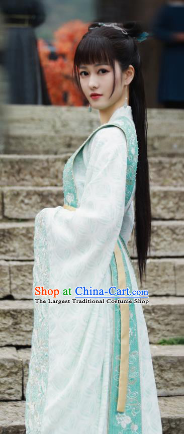 Chinese Ancient Princess Clothing Traditional Noble Lady Dress Garments Romance Series Rebirth For You Dong Shanhu Replica Costumes and Headpieces