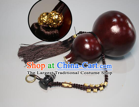 Chinese Eight Diagrams Bottle Handmade Feng Shui Gourd Bottle Lucky Wine Flagon