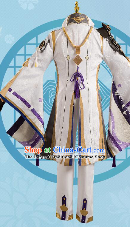 Top Kamisato Ayato Garments Cos Shogunate Young Lord Outfits Genshin Impact Cosplay Costumes
