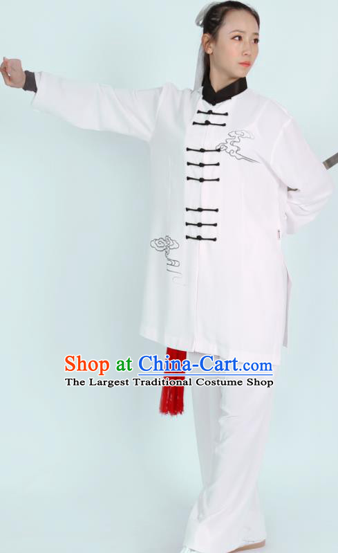 Chinese Tai Chi Performance Outfit Kung Fu Costumes Tai Ji Training Uniform Martial Arts Competition Clothing