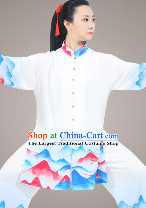 Chinese Martial Arts Competition Clothing Tai Chi Performance Outfit Kung Fu Costumes Tai Ji Training Uniform