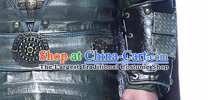 Chinese Ancient General Historical Costumes Three Kingdoms Guan Yu Armor Guan Gong Armour Set