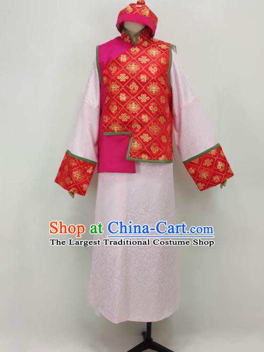 Chinese Ancient Rich Childe Outfit Shaoxing Opera Clothing Peking Opera Garment Costume and Hat