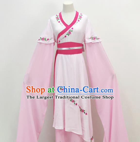 Chinese Ancient Maid Lady Costume Beijing Opera Xiao Dan Dress Shaoxing Opera Servant Girl Clothing