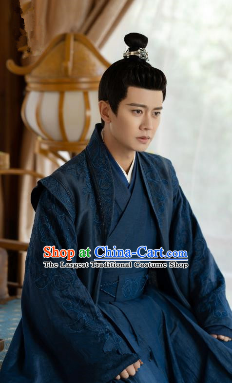 Chinese Swordsman Garments TV Series One and Only Zhou Sheng Chen Costume Ancient Royal Duke Clothing