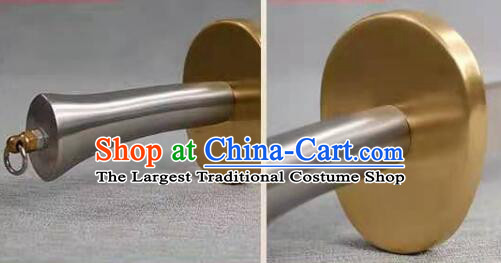 Chinese Wushu Competition Flexible Blade Handmade Tai Chi Performance Broadsword Stainless Steel Blade