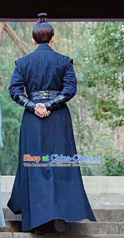 Chinese TV Series One and Only King Zhou Sheng Chen Costume Ancient Swordsman Clothing Traditional Young Hero Garments