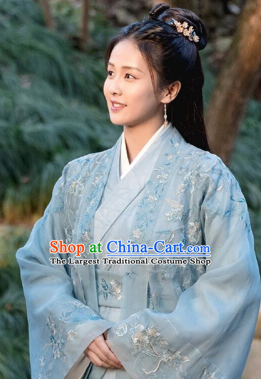 Chinese Ancient Crown Princess Clothing Traditional Noble Consort Garments One and Only TV Series Cui Shi Yi Costume