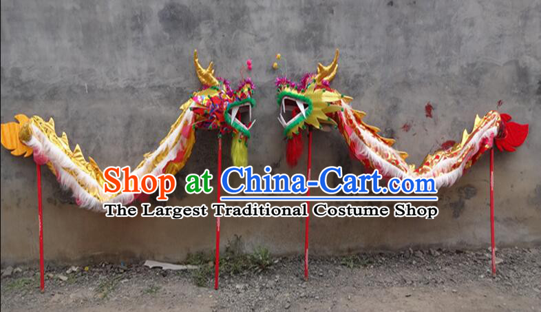 Top Dragon Dance Prop Costume for 2 Persons