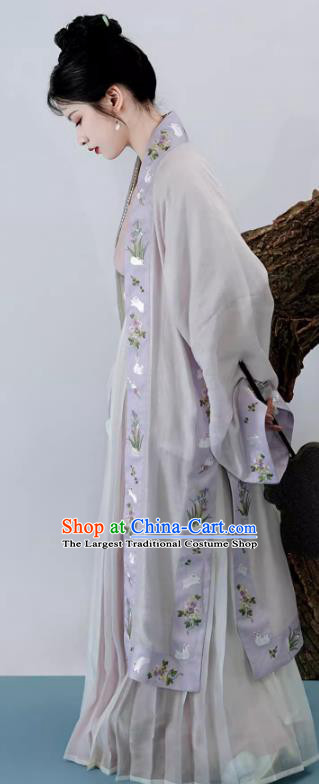 China Ancient Young Woman Costumes Song Dynasty Princess Clothing Traditional Hanfu Dresses