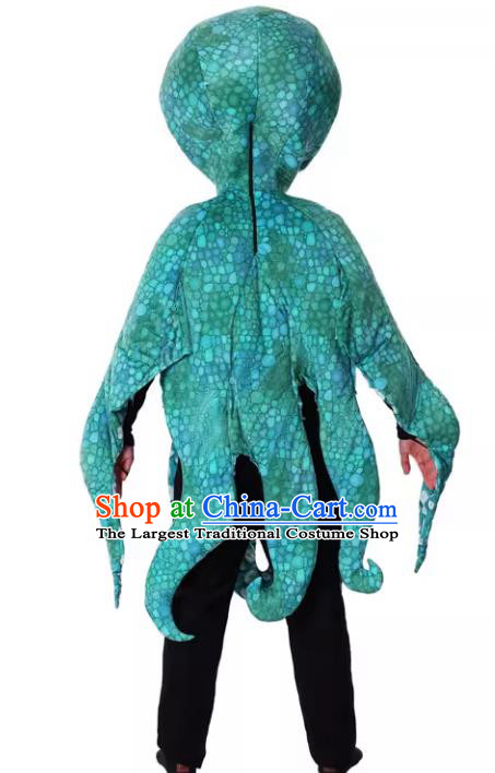 Top Halloween Fancy Party Costume Stage Performance Octopus Bugbear Clothing Cosplay Monster Outfit