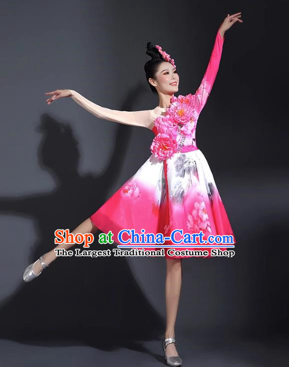 Opening Dance Modern Dance Performance Hua Xianzi Modern Dance Short Skirt Dance Costume Square Dance Performance Costume