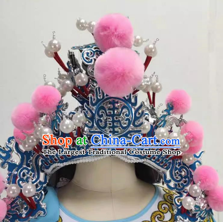 Drama Costumes Ancient Costumes Shaoxing Opera Huangmei Opera Costumes Accessories Headwear Meng Lijun Visits The Sick Huangfu Shaohua Hat