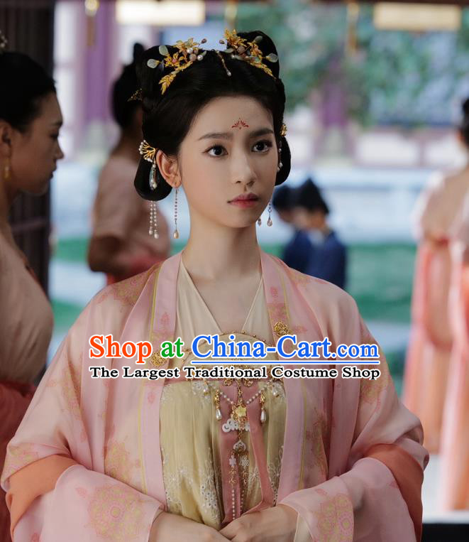 China Ancient Princess Dress TV Series Mysterious Lotus Casebook Zhao Ling Clothing