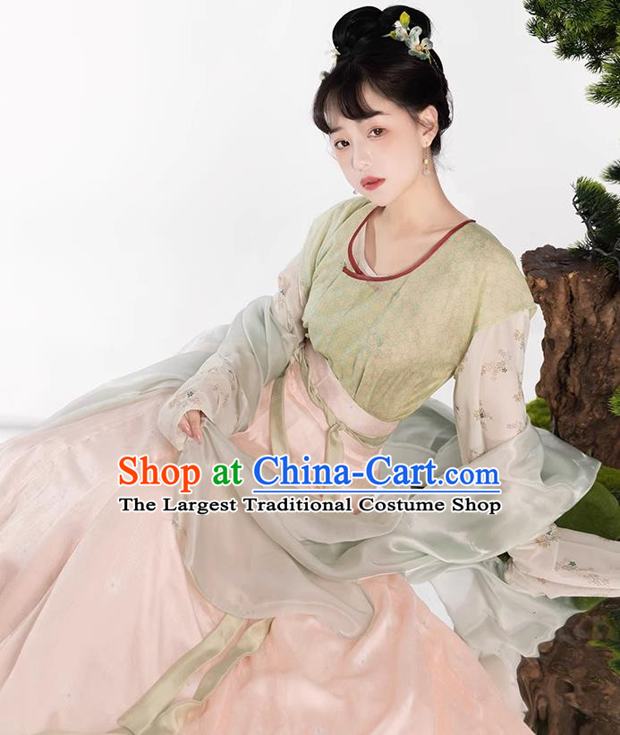 Tang Dynasty Palace Lady Dresses Ancient China Princess Clothing Traditional Female Hanfu