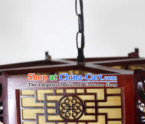Handmade Wood Lamp China Classical Palace Lantern New Year Lantern