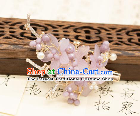China Handmade Hanfu Hair Jewelries Ancient Goddess Hairpins Song Dynasty Princess Headpieces Complete Set