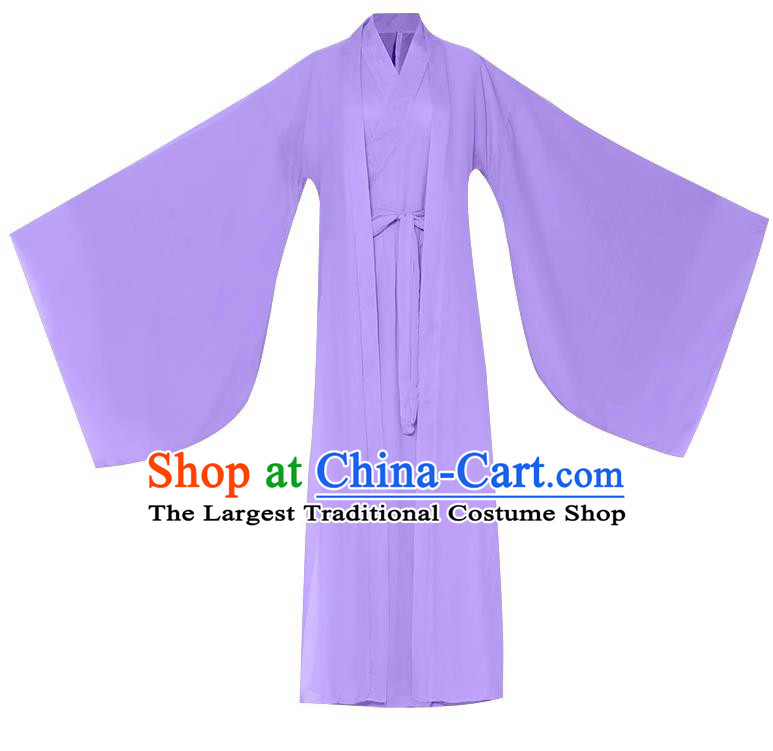 Purple Dress China Ancient Fairy Costume Song Dynasty Young Lady Clothing Traditional Hanfu Complete Set