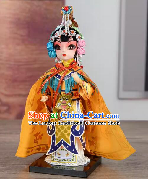 Handmade China Peking Silk Figurine Doll - Farewell My Concubine Yu Ji