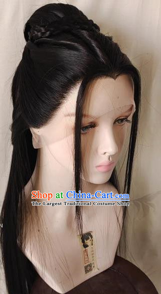 Ancient Costume Wig TV Series Jiang Yan Senior Sister Li Wig Hand Hook Front Lace