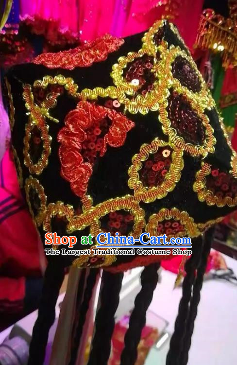 China Xinjiang dance flower hat