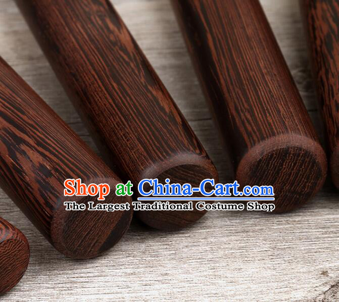Handmade Chinese Lion Dance Drum Sticks Professional Wenge Jichi Wood Drumsticks