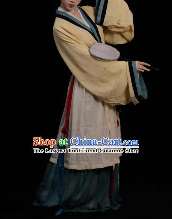 Chinese Song Dynasty Noble Mistress Clothing Ancient Young Woman Garment Costumes Traditional Hanfu Dresses Complete Set