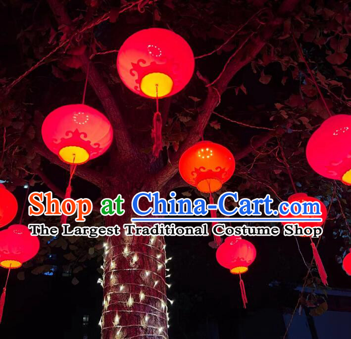 Chinese Outdoor Hanging Lantern Waterproof Lantern New Year Red Lantern