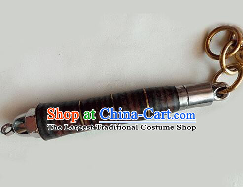 Chinese Kung Fu Prop Top Handmade Brass Nine Section Whip Wushu Martial Arts Performance Whip