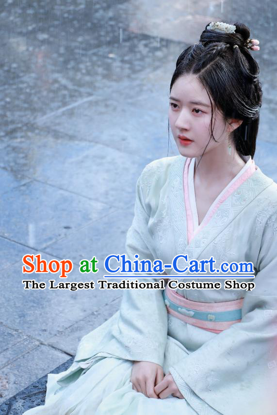 Chinese Han Dynasty Princess Garment Costumes Ancient Noble Lady Clothing TV Series Love Like The Galaxy Cheng Shao Shang Dress