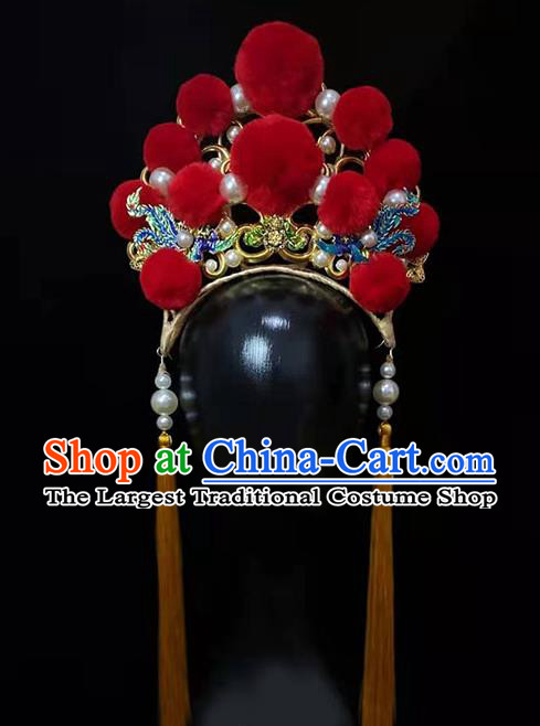 Chinese Beijing Opera Headdress Stage Performance Deluxe Crown