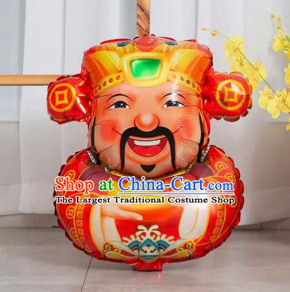 Chinese Opera God of Wealth Ballon New Year Mylar Balloon